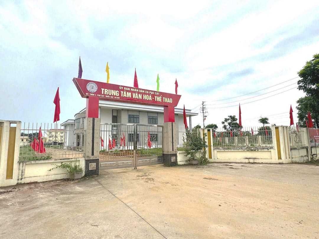 Nhà văn hoá thôn Đông Thượng, xã Phù Cát, Hà Nội