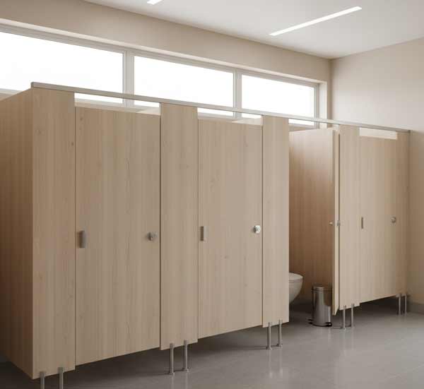 Checklist kiểm tra vật tư vách ngăn vệ sinh compact