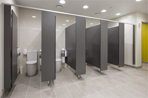 HPL compact panels, CDF cheap compact toilet partition 3