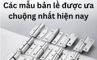 Top 10 bản lề vách ngăn vệ sinh được ưa chuộng nhất hiện nay: Giá rẻ, chất lượng và sẵn hàng