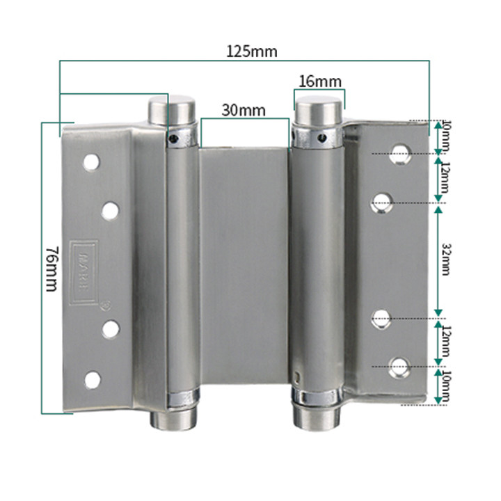 Bản lề 2 chiều cửa bật mở chịu lực- Hiệu quả nhân đôi